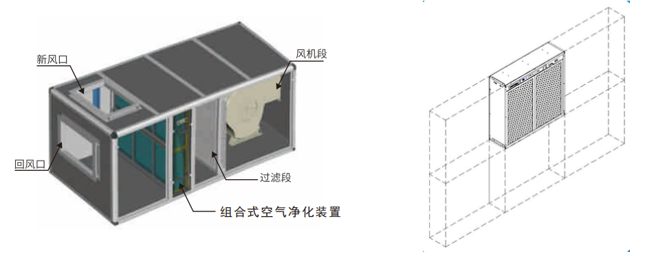 空調盤管消毒器安裝示意圖